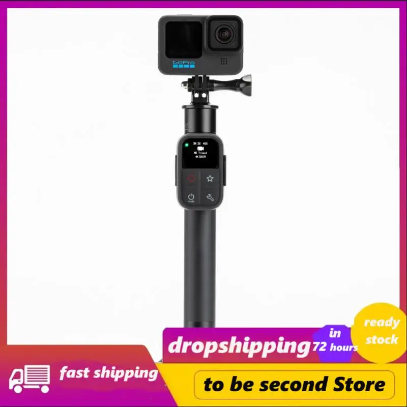 

Free Wrist Strap Rechargeable Gopro Hero 10 Remote Control Signal Free Control Camera Built-in Oled Screen Video Shooting Black