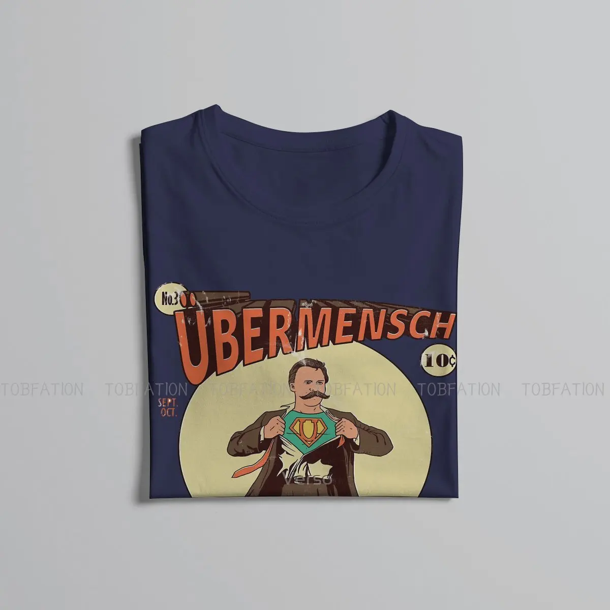 Уникальная футболка uberсообщения философия высокое качество идея для подарка в