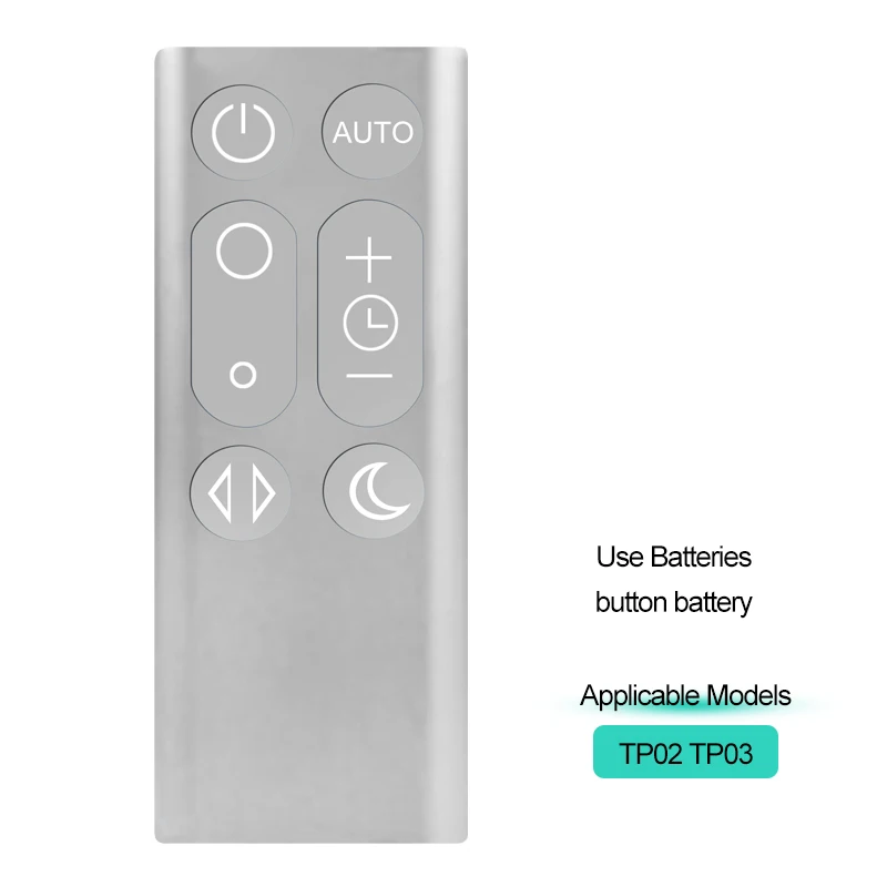 

Электрический безлопастный вентилятор Dyson, циркуляция воздуха с дистанционным управлением, TP02, TP03