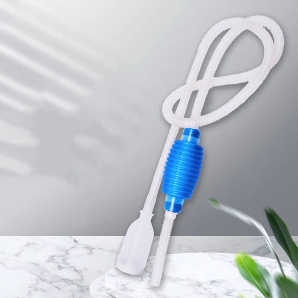 

Aquarium Siphon Fish Tank Syphon Vacuum Cleaner Pump Semi-automatic Water Change Changer Gravel Water Filter Acuario Accessories