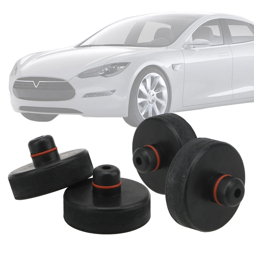 

4 шт. для Tesla Model X/S/3 шасси Jack Pad инструмент Jack Lift Point Pad Adapter автомобильный Стайлинг Аксессуары подъемное оборудование