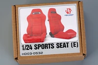124 resin retrofit for car models hobby design hd03 0532 sports seats e hand made models resindecals racing car seats