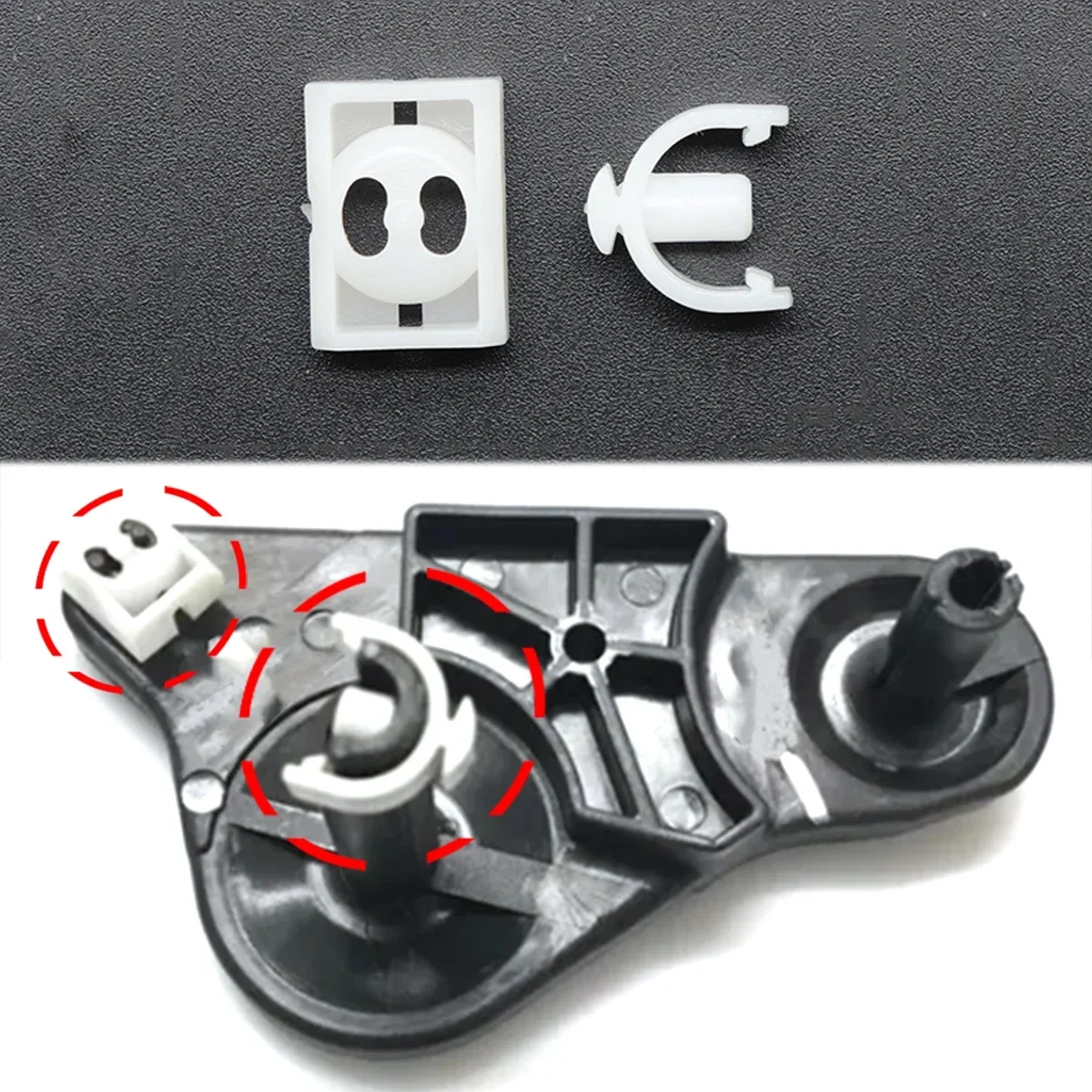 Для VW Golf Plus 5M 1K MK5 Селекторный релейный рычаг Механизм скользящего зажима для