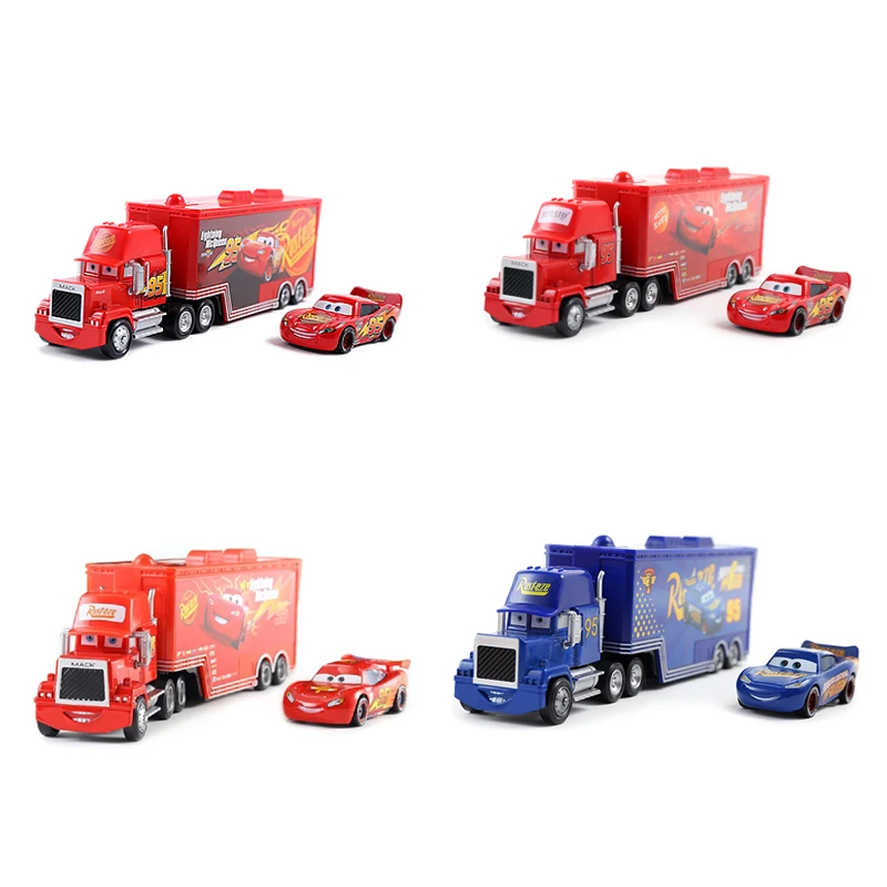 

Disney Truck Action Figure Lightning McQueen Racing Jackson Storm Ramirez 1:55 Die Cast Model Anime Pixar Cars Toy Birthday Gift
