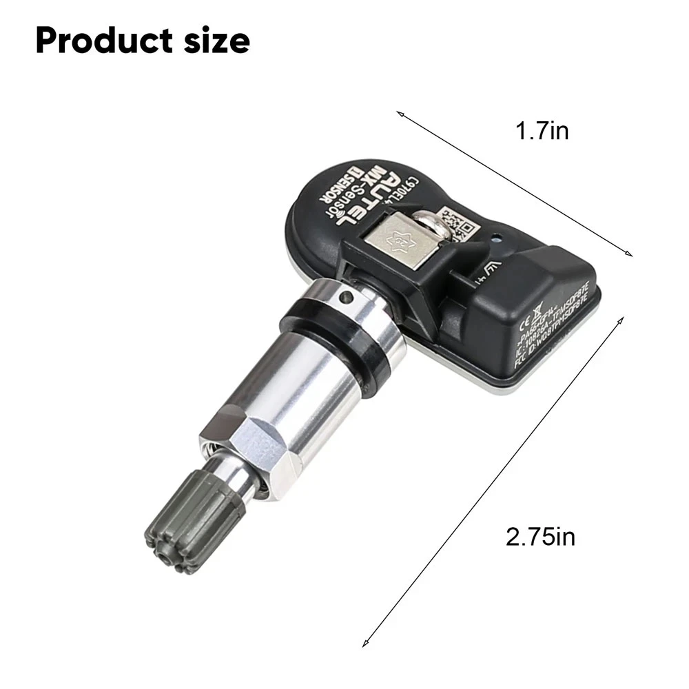 Autel TPMS MX Sensor 315 МГц 433 Датчик 2в1 Клонируемые программируемые датчики для TS501 TS508