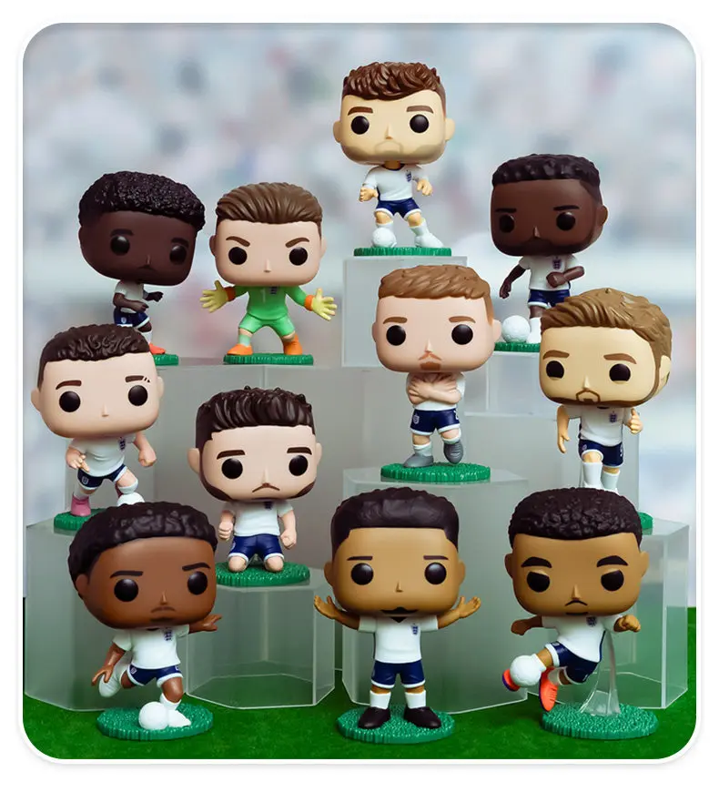 Оригинальная фигурка Funko Pop: Футбольная сборная Англии (Кейн, Сакарис, Беллингем) – коллекционная персонажная фигурка, подарок на день рождения (art.: 3920dcdf2911a) - 3920dcdf2911a