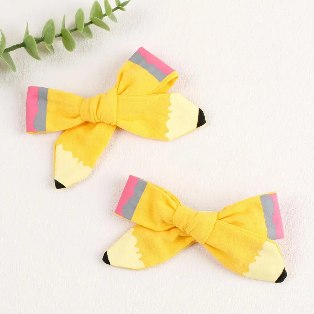 Colorful Vibrant Hairpins Charming Hand-painted Pencil Hair 