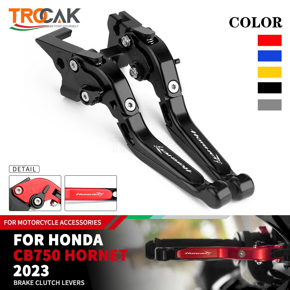 

NEW Motorcycle Accessories Fit For HONDA CB750 CB 750 HORNET 2023 Brake Clutch Levers Folding Extendable