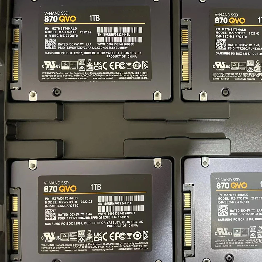 

870 QVO For Samsung Solid State Drive MZ7M31T0HALD 1T SATA 2.5" SSD