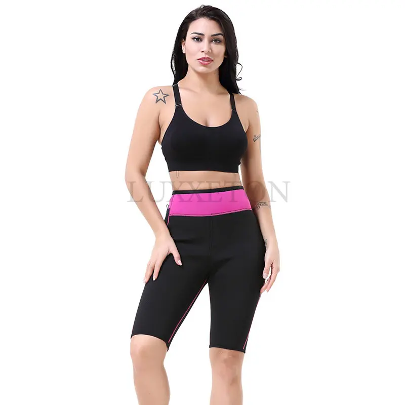 

Women Neoprene Body Shaper Sauna Slimming High Waist Pants High Waist Trainer Shorts Corset Shapewear for Weight Loss Fitness