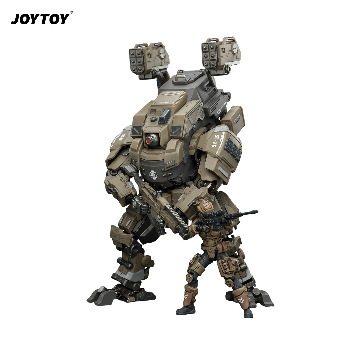 Фото Фигурки JOYTOY Dark Source 1/25, серия APOC Mech: Thor 02 Iron Skybearer, Cosmic Zenith, Mystic Armor 02, Crusher №4