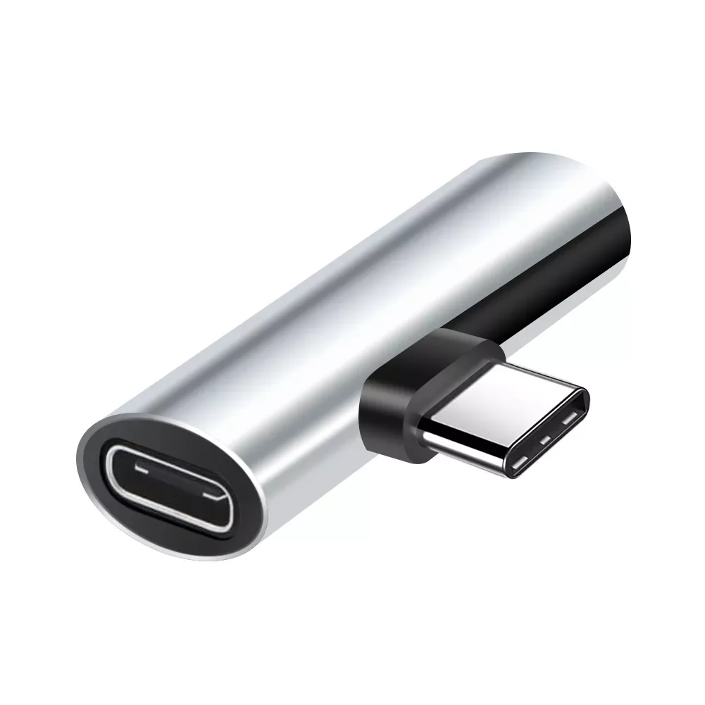 

Type C Converter Adapter 2 in 1 USB C Splitter Type C Male to Dual Type C Female Headphone Charger Adapter Splitter Converter
