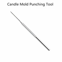 diy handmade candle making supplies metal punch tool for uv resin mold punch pottery craft candle wick tool silicone mould tools