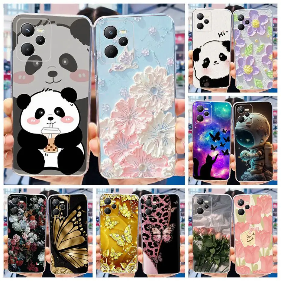 Чехол для телефона Realme C35 RMX3511 с милым рисунком