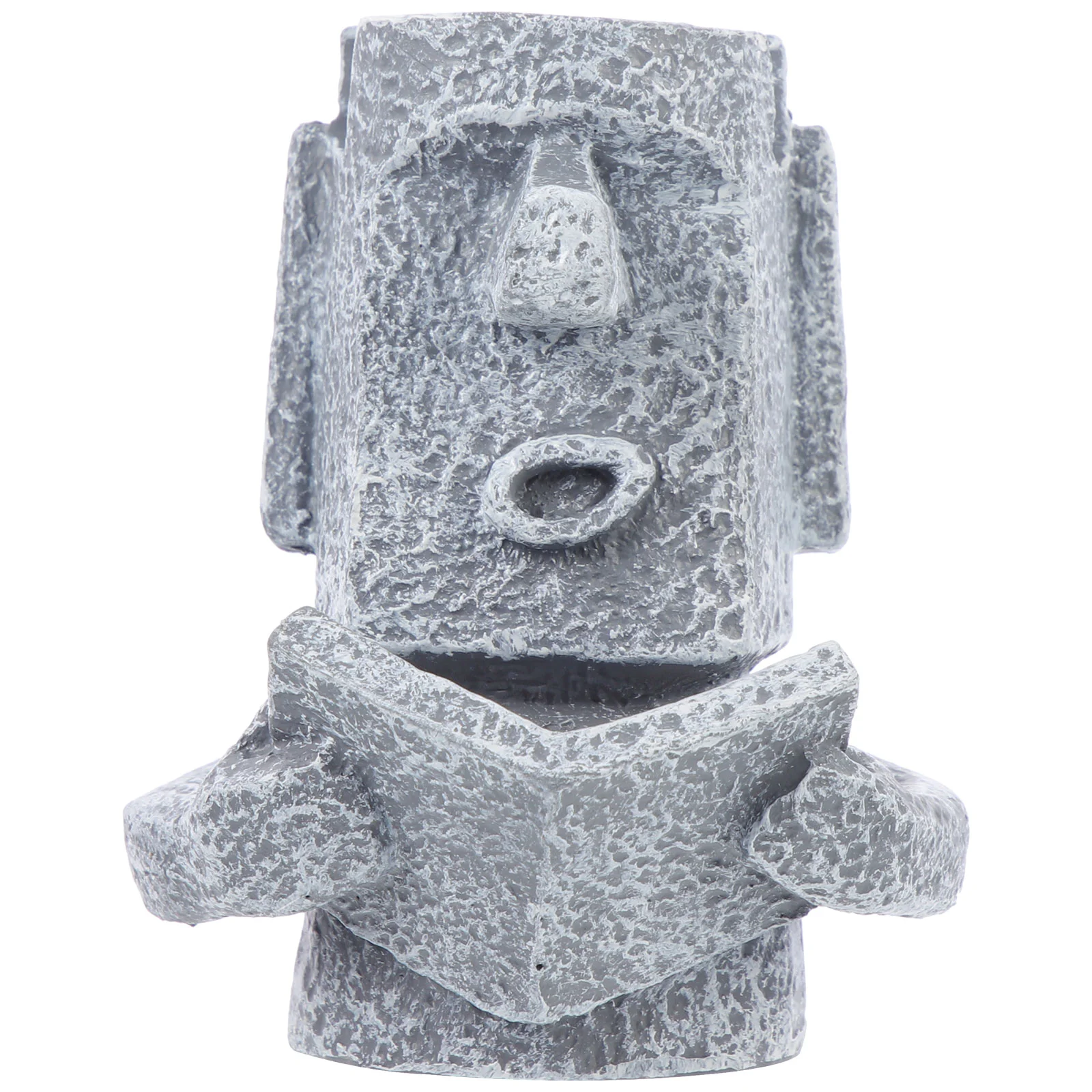 

Holder Stand Head Island Moai Easter Statue Eyeglasses Cupsunglasses Sculpture Glasses Frame Shelf Monolith Desk Brush Display