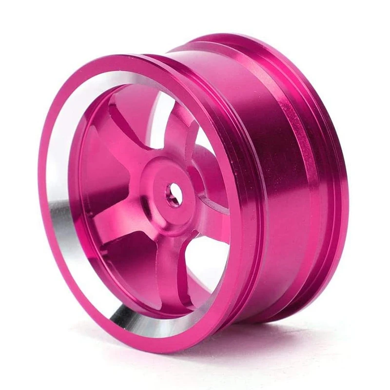 Колесные диски для RC 1/10 Traxxas HSP Tamiya HPI Kyosho RedCat SAKURA 4 шт. розовые и желтые 52 мм 8 |
