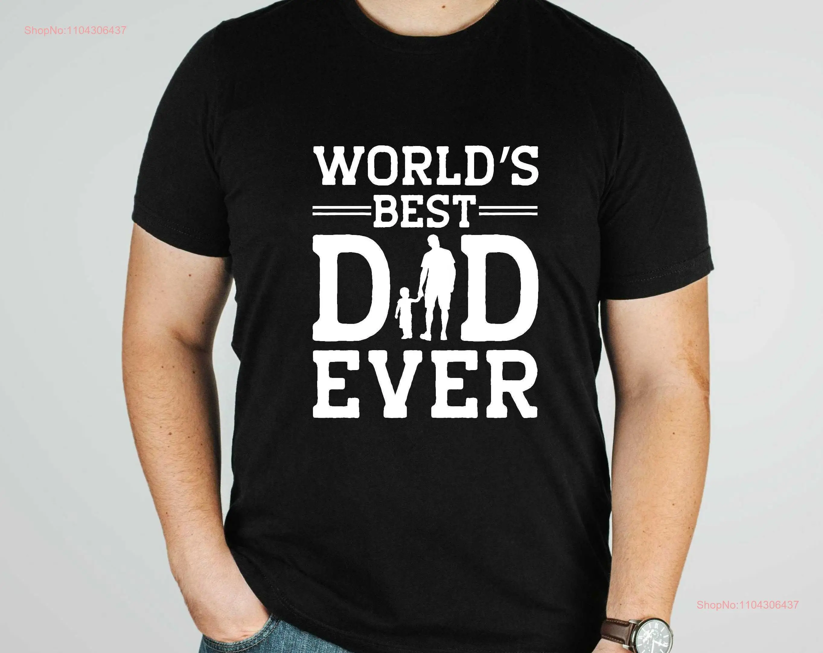 Футболка Лучший в мире папа на свете День отца Папа Батько крутая футболка с
