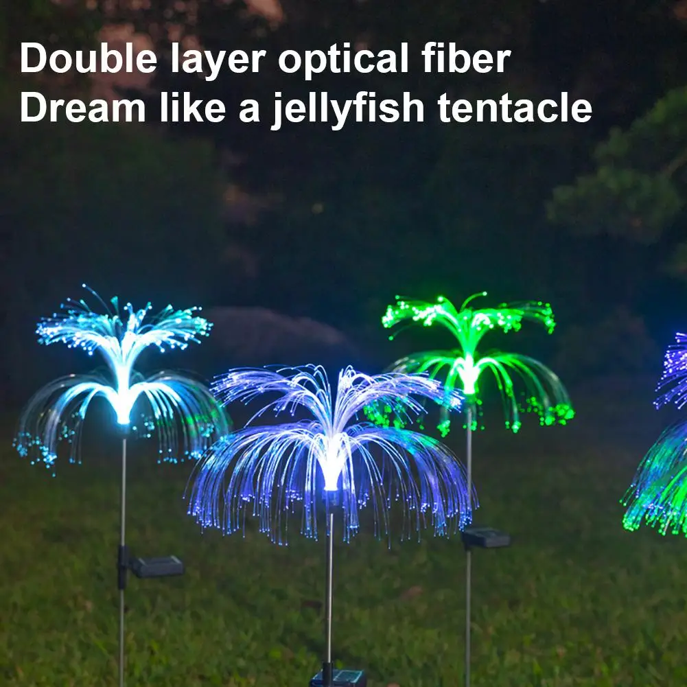 

Solar LED Jellyfish Lights Outdoor Garden Decor 7 Color Change Lawn Light Waterproof Solar Flowers Lamp Patio Yard Pathway Decor