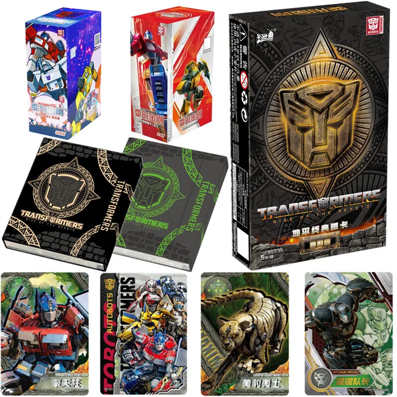 

Оригинальная новая карточка-трансформер KAYOU Cybertron Leader Edition, редкая карточка, защитная папка, карточка, подарок для детей, игрушка, коллекционный инструмент