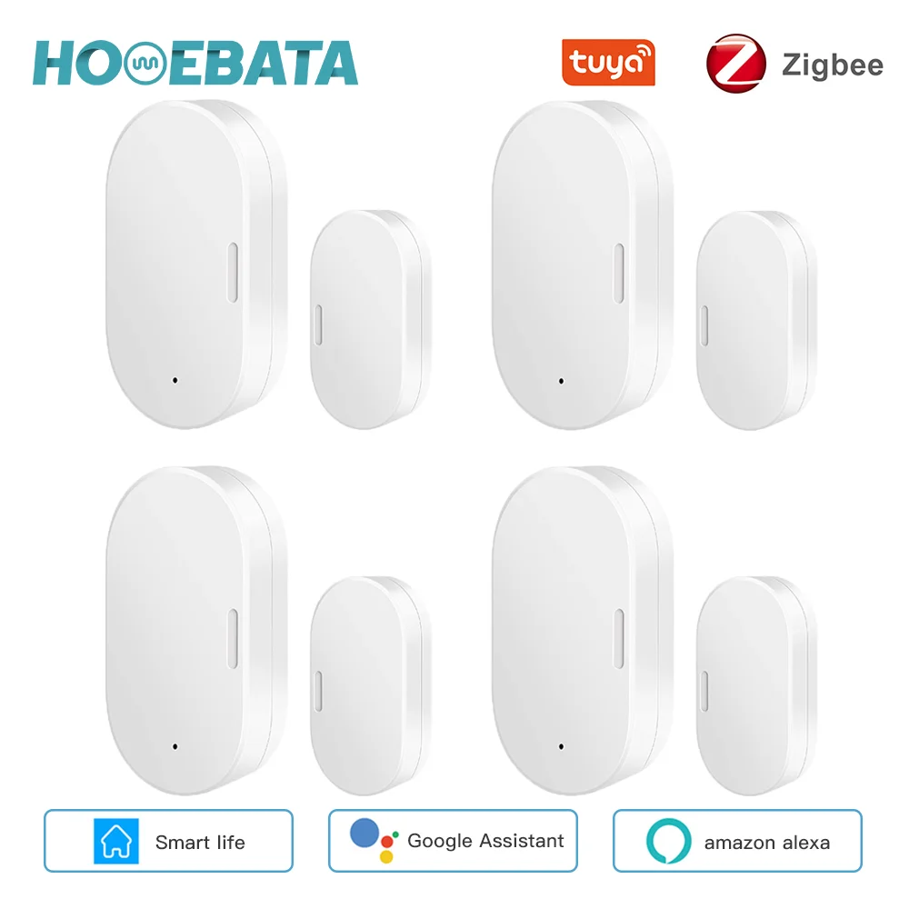 

Датчик для окон и дверей Homebata Tuya Zigbee, беспроводной детектор подключения, работает с Alexa Google Home Smart Life