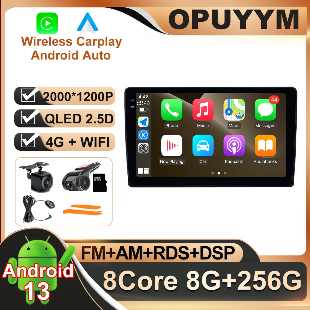 

Android 13 для LADA Granta Sport 2011 - 2018 автомобильное радио WIFI беспроводное Carplay автомобильное мультимедиа RDS 4G LTE Авторадио Стерео QLED