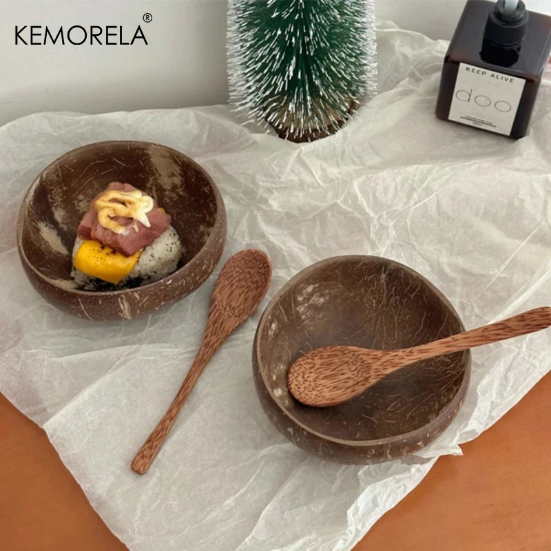 1 шт. деревянная ложка для супа и вилки