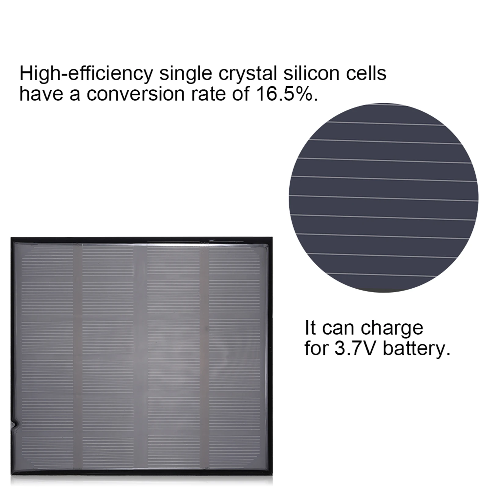 ZK30 6 В 2 Вт мини портативная поликристаллическая солнечная панель умная мощность