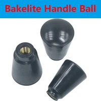 1pc m6m8m12 manual tightening bakelite brass core handle ball machinelathe tool wheel flashlight operating rod joint
