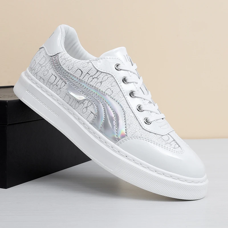 Мужские кроссовки на толстой подошве черные дышащие повседневная обувь для