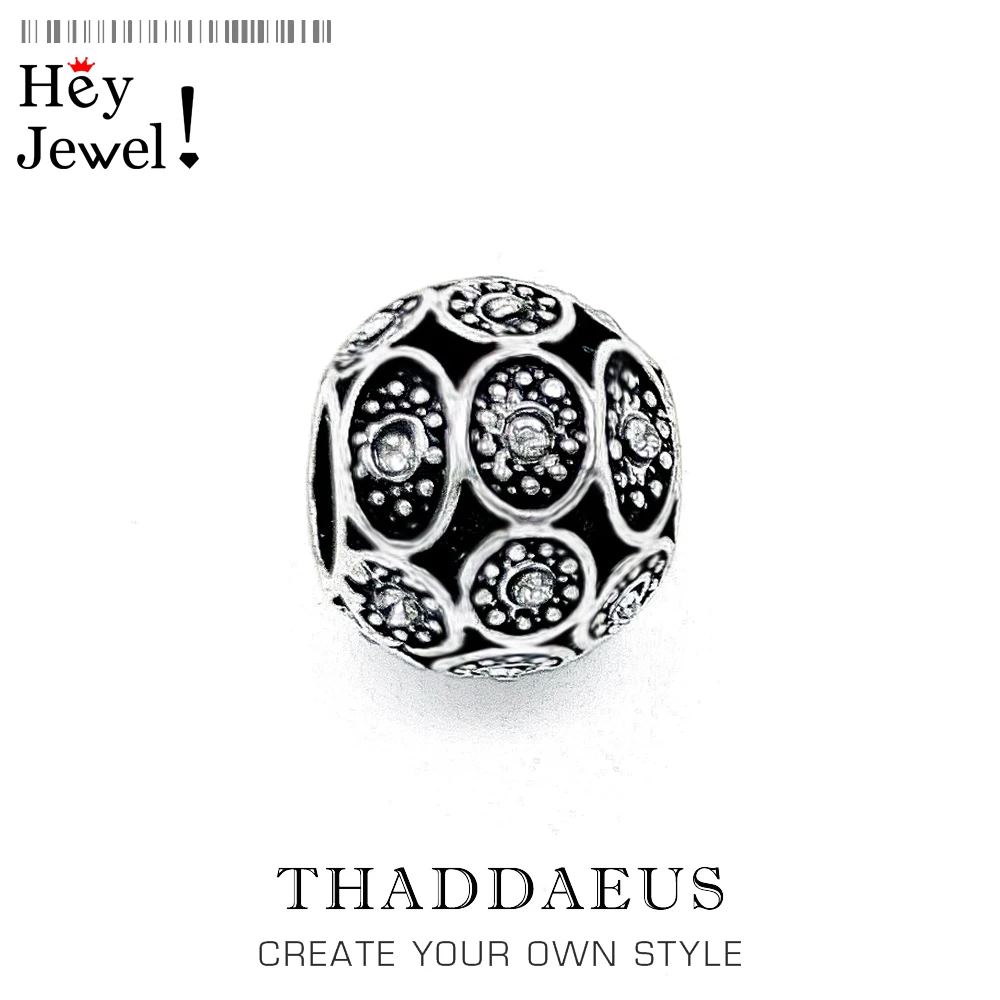 

Beads Art Deco Black,2020 New Silver & Rhinestone Beads Fits Bracelet Europe Jewelry Accessories Gift For Women & Men