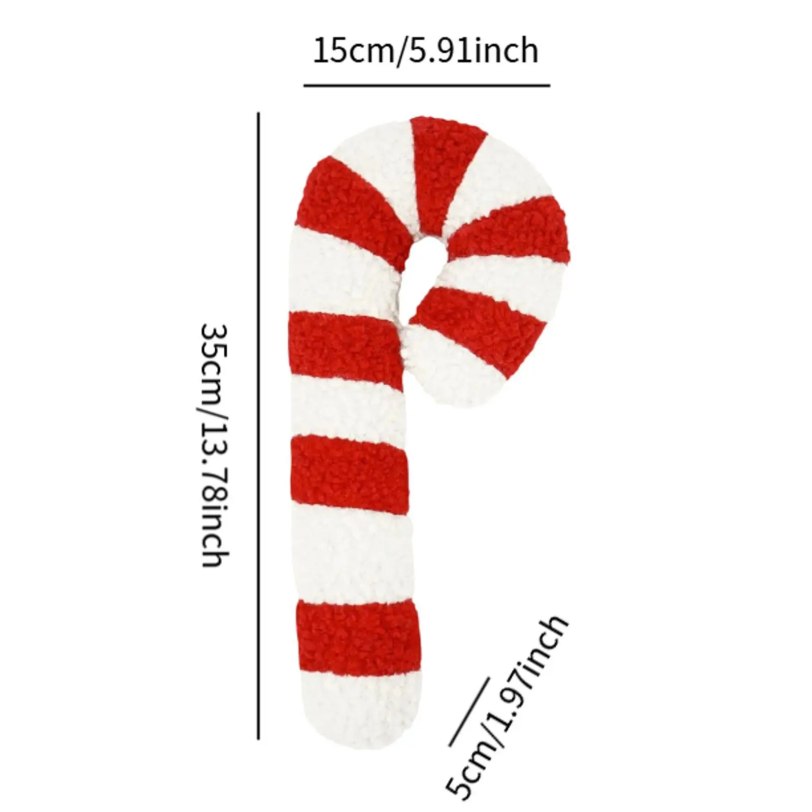 Подушка из конфетной трости украшение для дома приятная новинка портативная