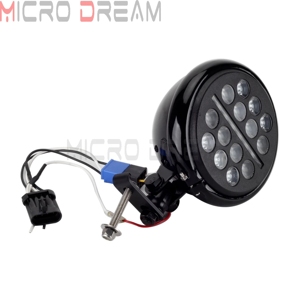 

5,75 дюймовый светодиодный налобный фонарь для Harley Softail Street Bob FXBB FXBBS Low Rider FXLR стандарт FXST 2018-2022, передние фонари