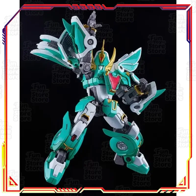 Фото Good Smile MODEROID Madou King Granzort King’s Style Winzert Gold Version 175mm Articulated Transformable Plastic Model Kit №5