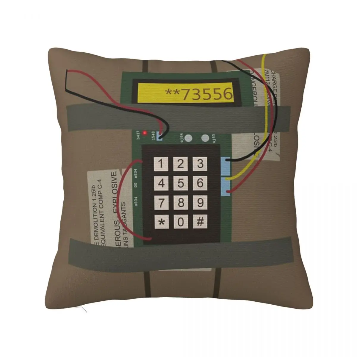 Персонализированные декоративные подушки для дивана CS GO Bomb гостиной наволочка