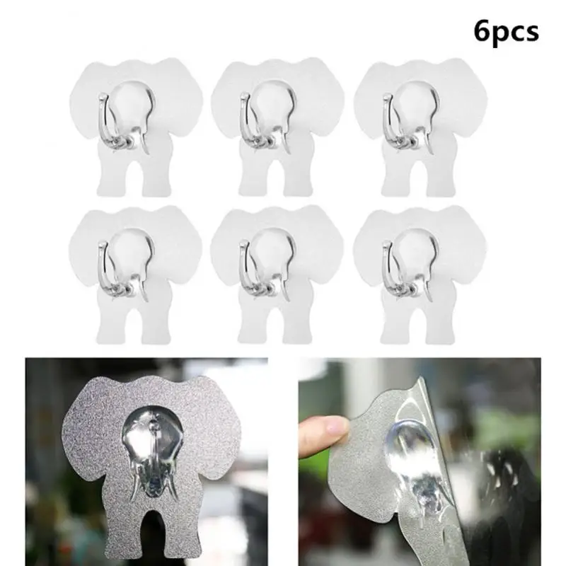 

6 шт./набор, настенные крючки для ванной