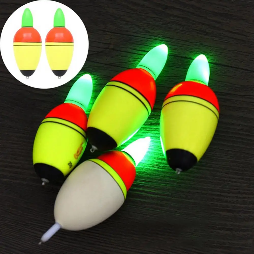 

Luminous Fishing Float Electronic Night Light Fishing Bobber- Tackle Accessories Saltwater Sea Rock Plastic Fishing Floats
