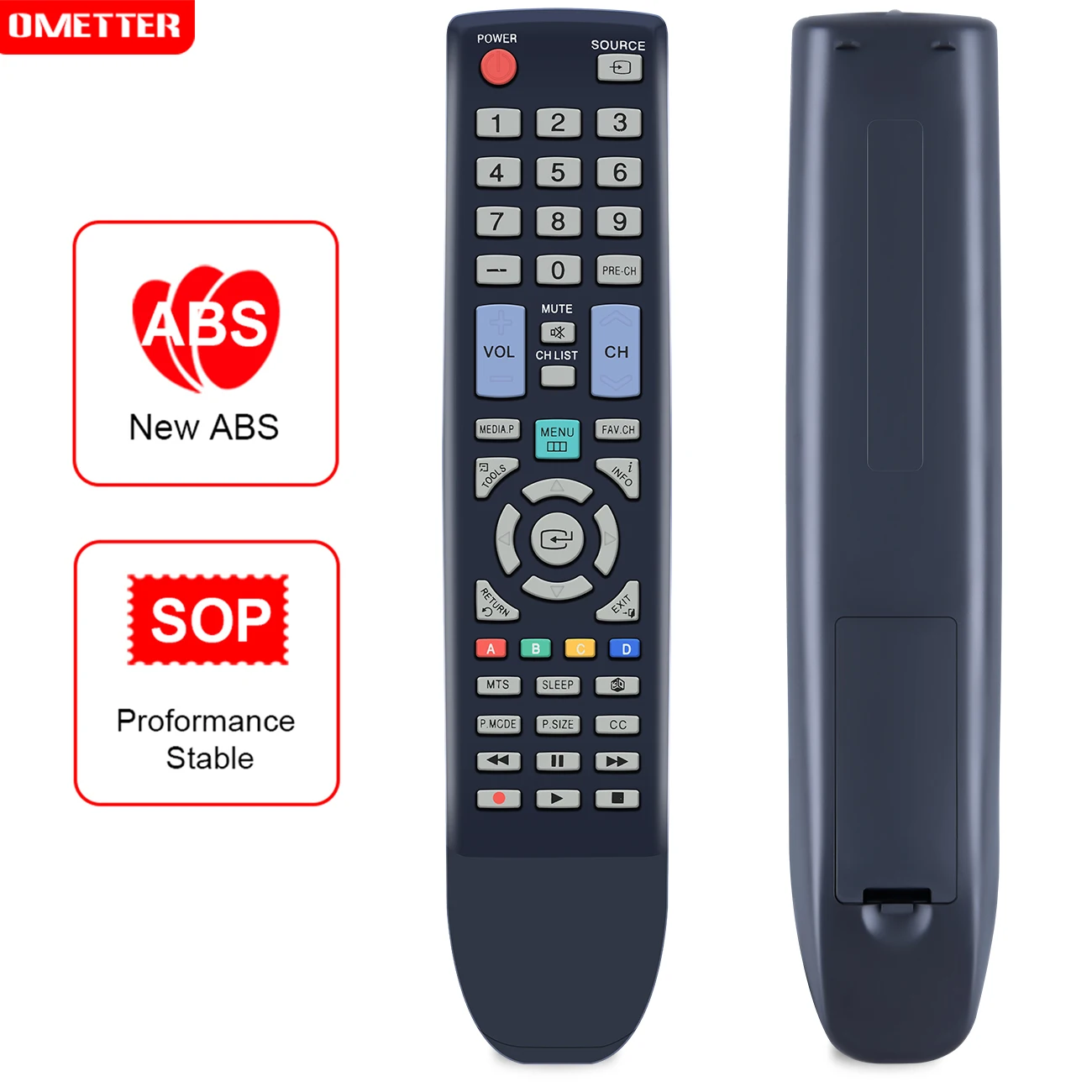 

Remote Control For Samsung PN59D550C1 PN59D550C1F PN64D550C1F BN59-01109A PL50C490 PL50C490B3 PL50C490B3XPE PLASMA LCD HDTV TV