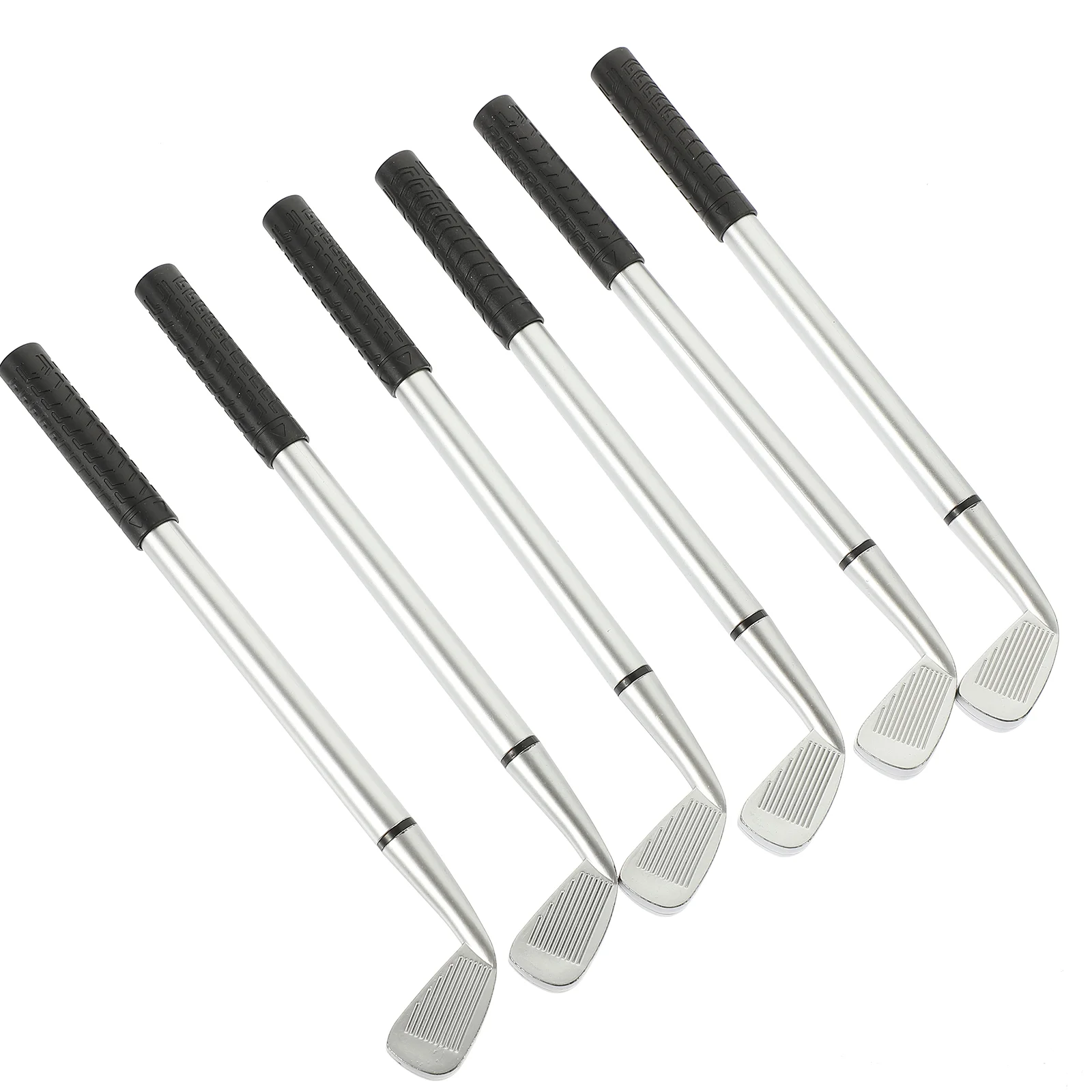 

6 Pcs School Stationeries Golfing Club Props Student Awards Interesting Pen Game Ballpoint Desk Office