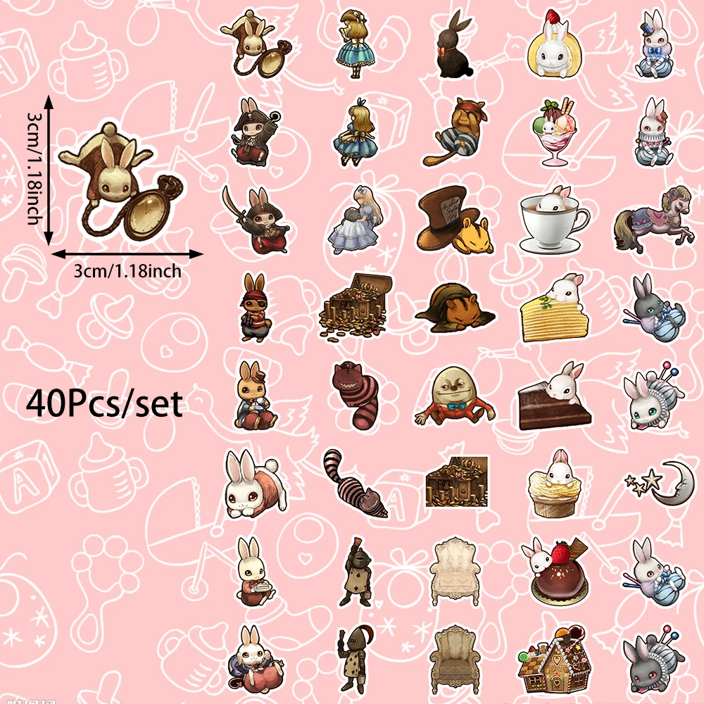 Самоклеящиеся наклейки в стиле ретро