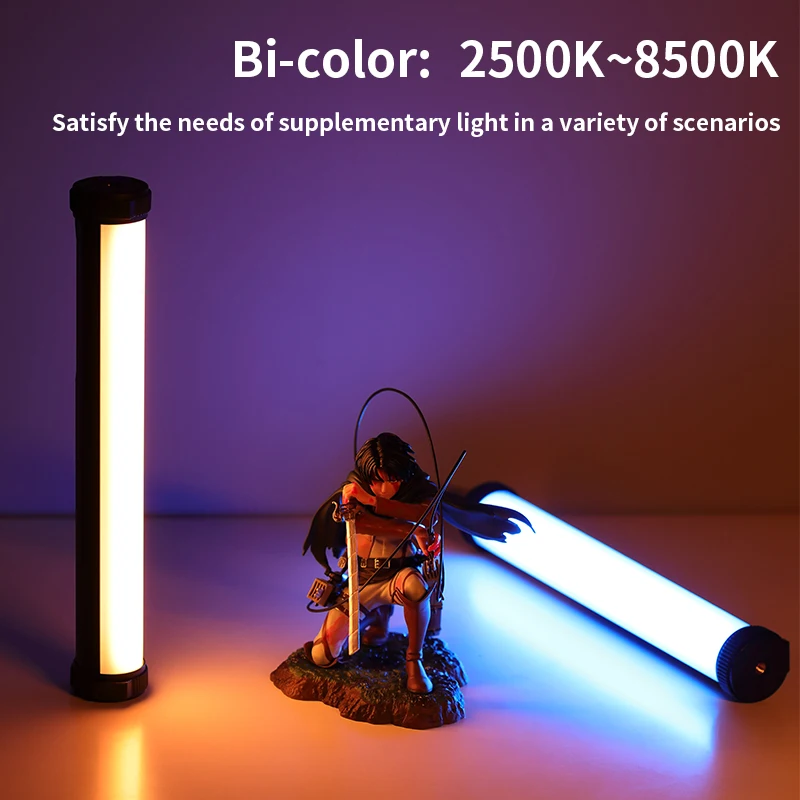 Soonpho P13 RGB светодиодный светильник для видеосъемки со штативом 2500K-8500K CRI 95+ Ручной трубчатый светильник для фотостудии (art.: 3920cfb65d987) - 3920cfb65d987