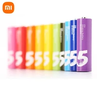 aaa battery xiaomi rainbow zi7 colors 10 pieces packs batteries for electronics rechargeable accessories parts consumer