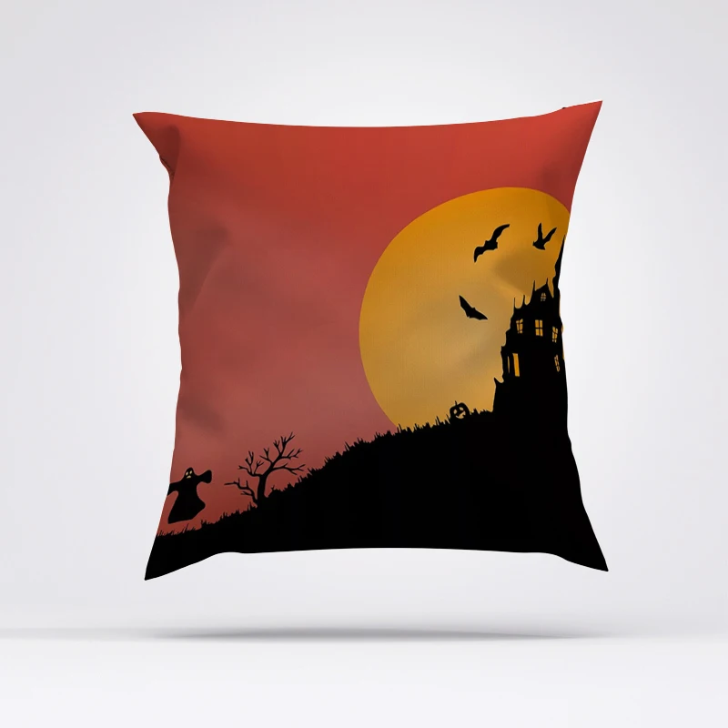 

Hallowmas Throw Pillows Decorative Pillow Covers For Sofa Fall Decor Cushion Cover 45x45cm Pillowcase 45x45 Cushions Body Anime