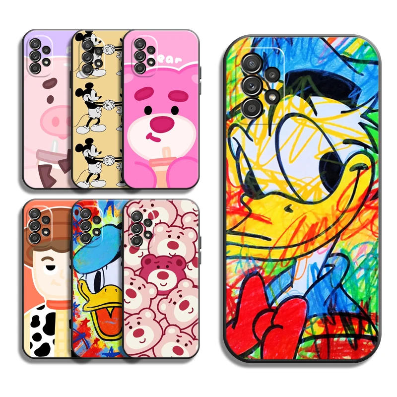 

2022 Disney Phone Cases For Samsung Galaxy A51 4G A51 5G A71 4G A71 5G A52 4G A52 5G A72 4G A72 5G Funda Carcasa Soft TPU