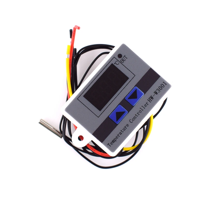 

XH-W3001 W3002 Water Cooler Temperature Controller 12V/24V/110V 220V Fridge Thermostat Switch Water Heating Sensor For 12v Fan