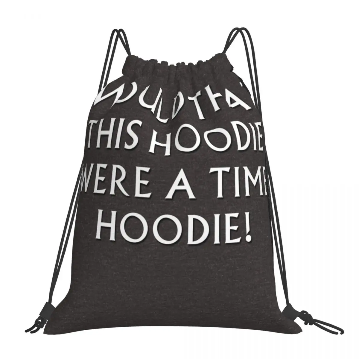 

Толстовка с капюшоном для времени, сумки на шнурке, рюкзаки, сумки для путешествий, мужской рюкзак, детская тканевая сумка