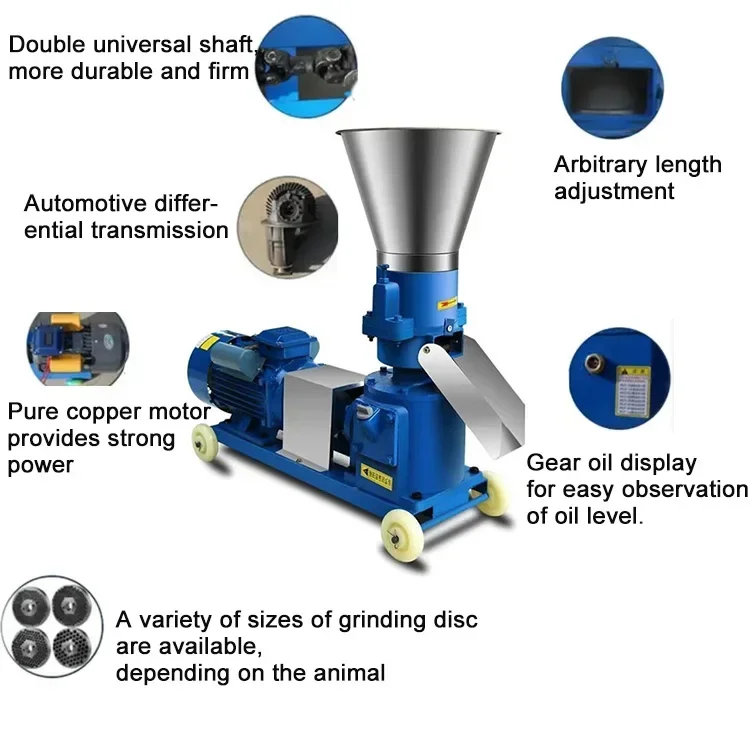Машина для обработки гранул курицы рыбы козла крупного рогатого скота машина