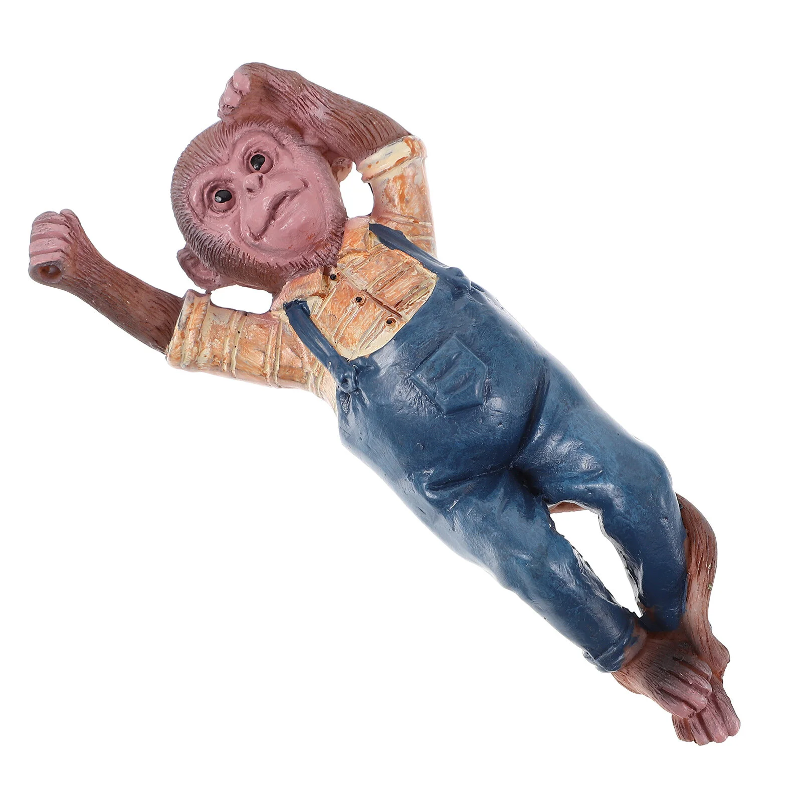 

Sculpture Outdoor Decoration Garden Fake Monkey Figure Tree Hanging Decorations Yard Decors Statue Resin Figurine