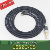 2 5mm 4 4mm super soft headphone nylon ofc cable for etymotic er4sr er4xr er3xr er3se er2xr er2se ln007512
