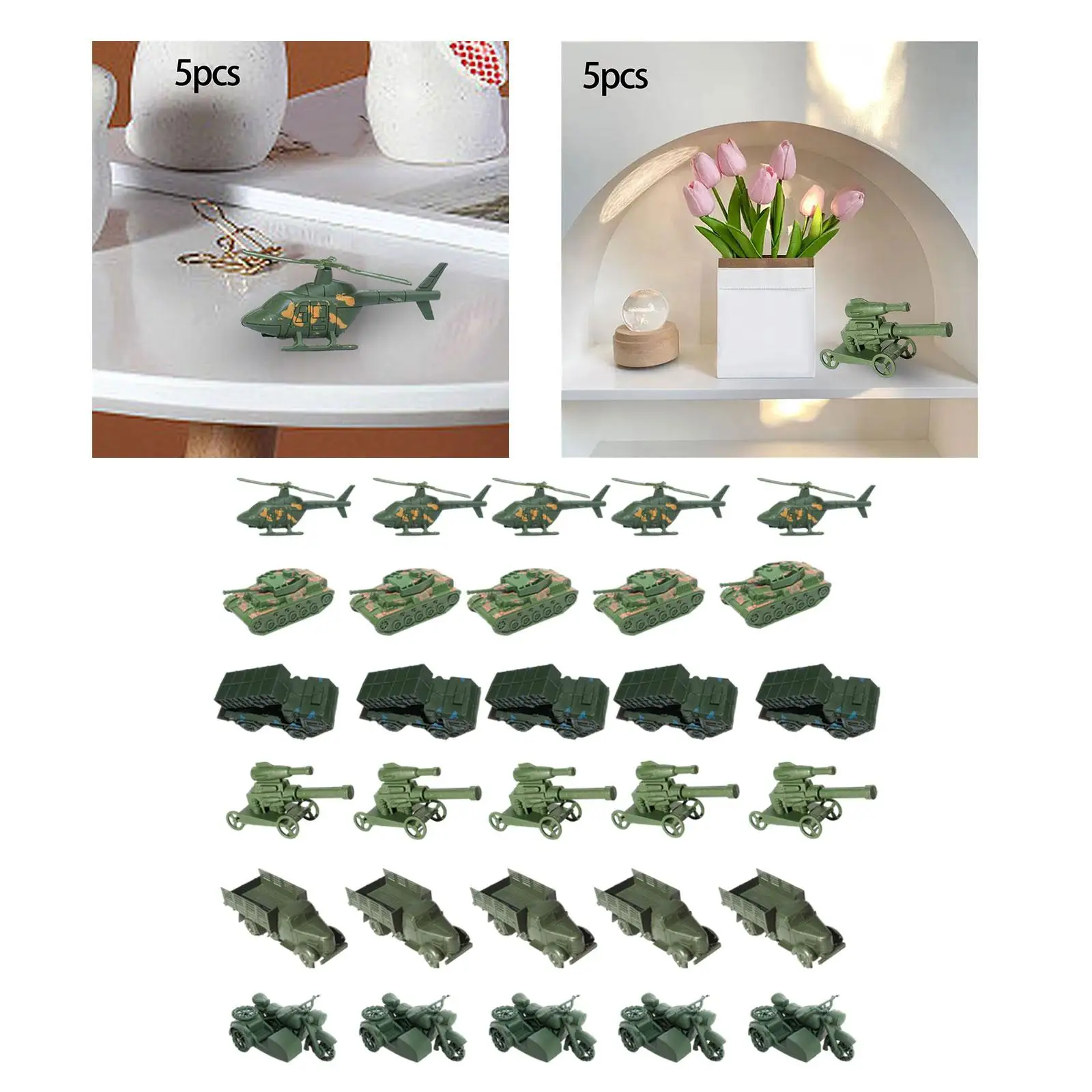 

Vehicles Model Model Cars Sand Table Decor for Gift Age 6 7 8 9 10