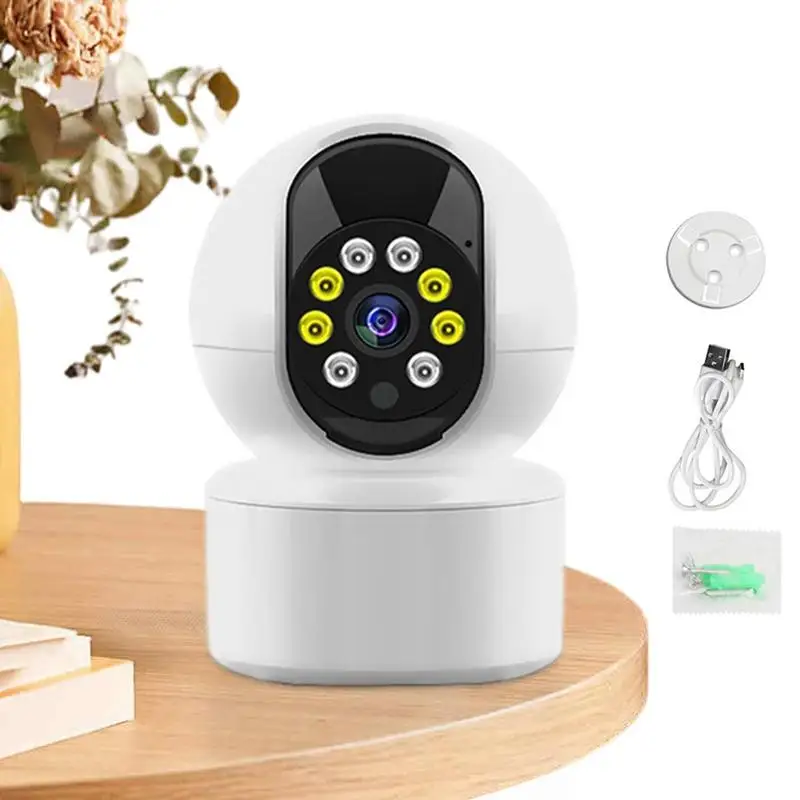 

USB A10 IP Camera 360 Degree Indoor 64GB Memory Card Wireless WiFi Camera HD Night Vision Home Security Monitoring